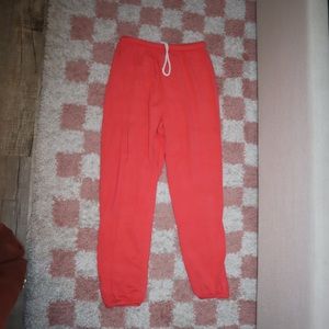 Aerie Orange Sweatpants